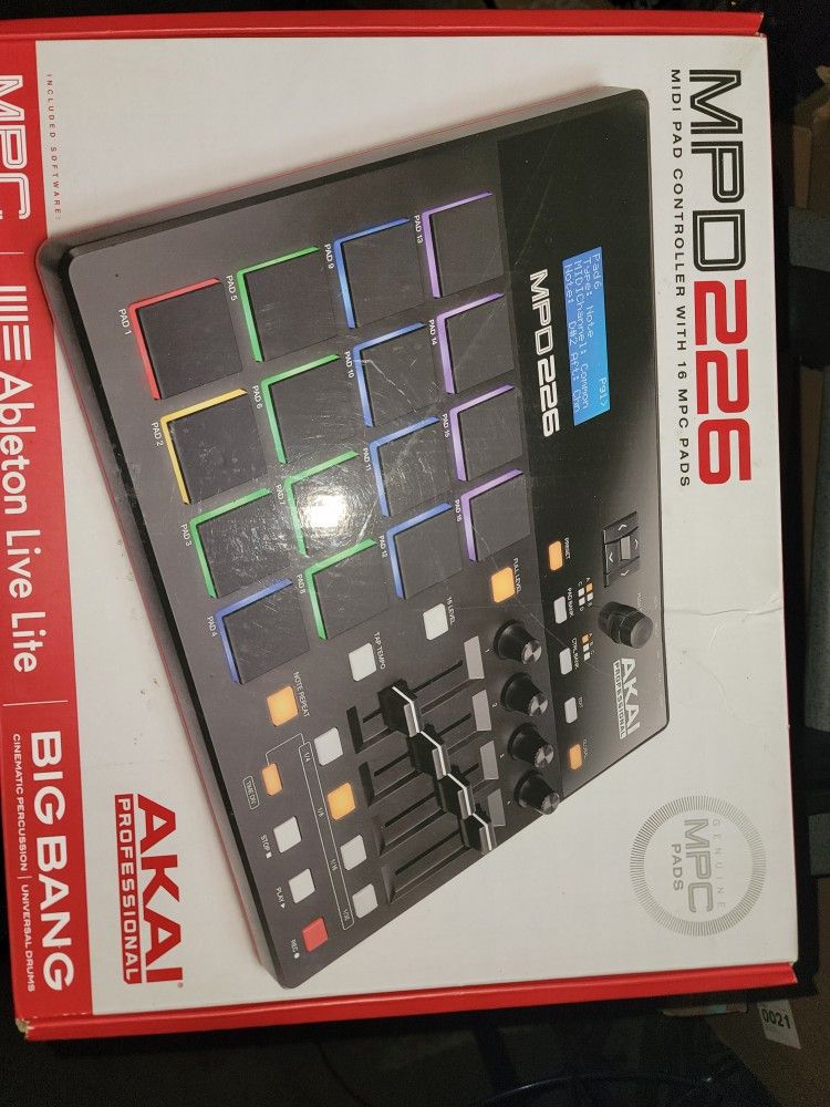 Akai Mpd226 Controller