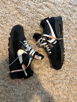 Off white air max 90 black size 10