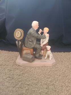 "The Country Doctor" By Norman Rockwell C 1981