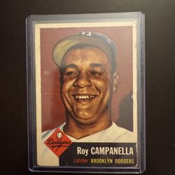 1953 Topps Baseball - Roy Campanella - Brooklyn Dodgers
