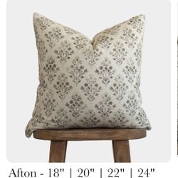 Woven Nook - 18” Afton Throw Pillow Covers