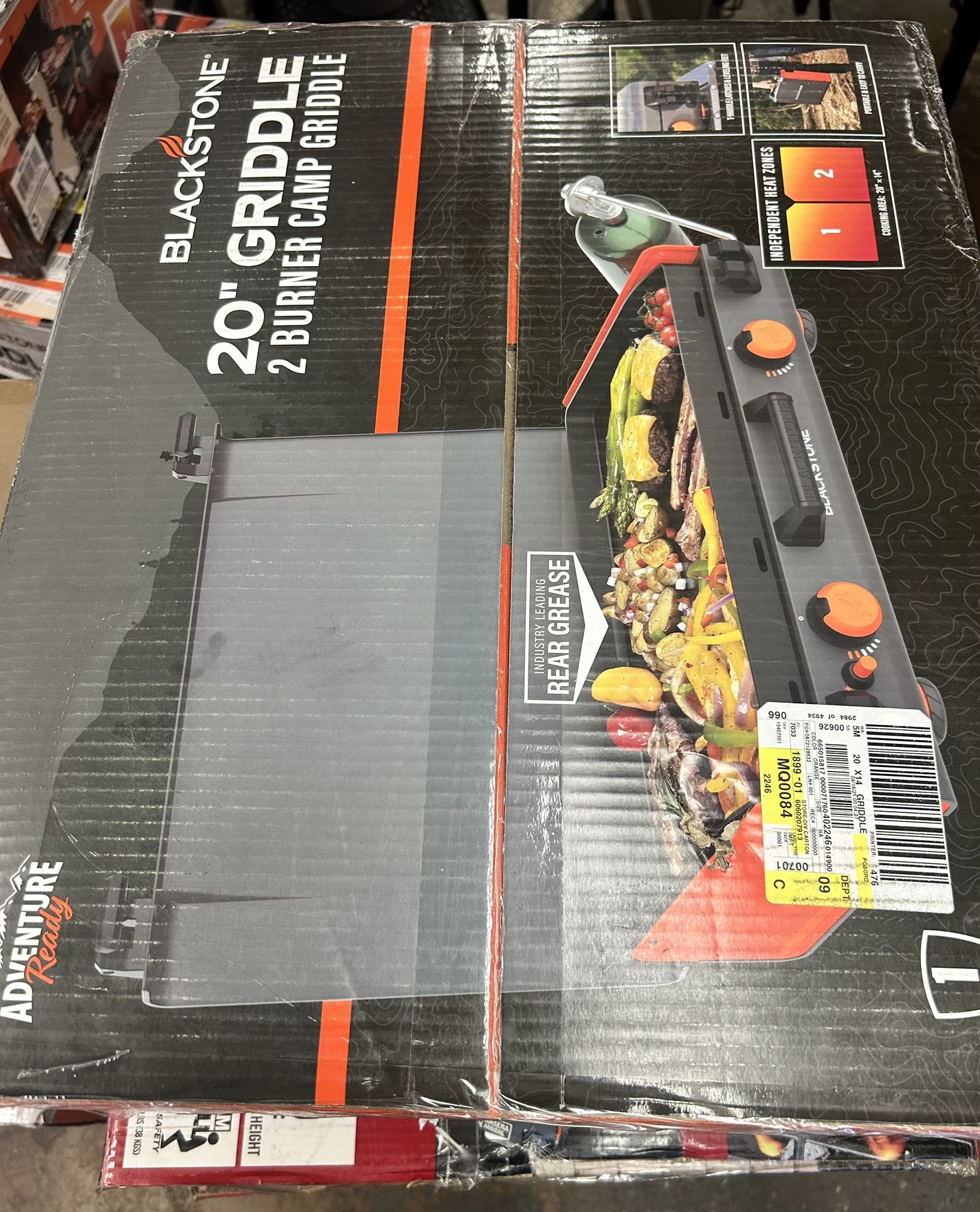 Blackstone 20” Griddle 2 Burner Camp