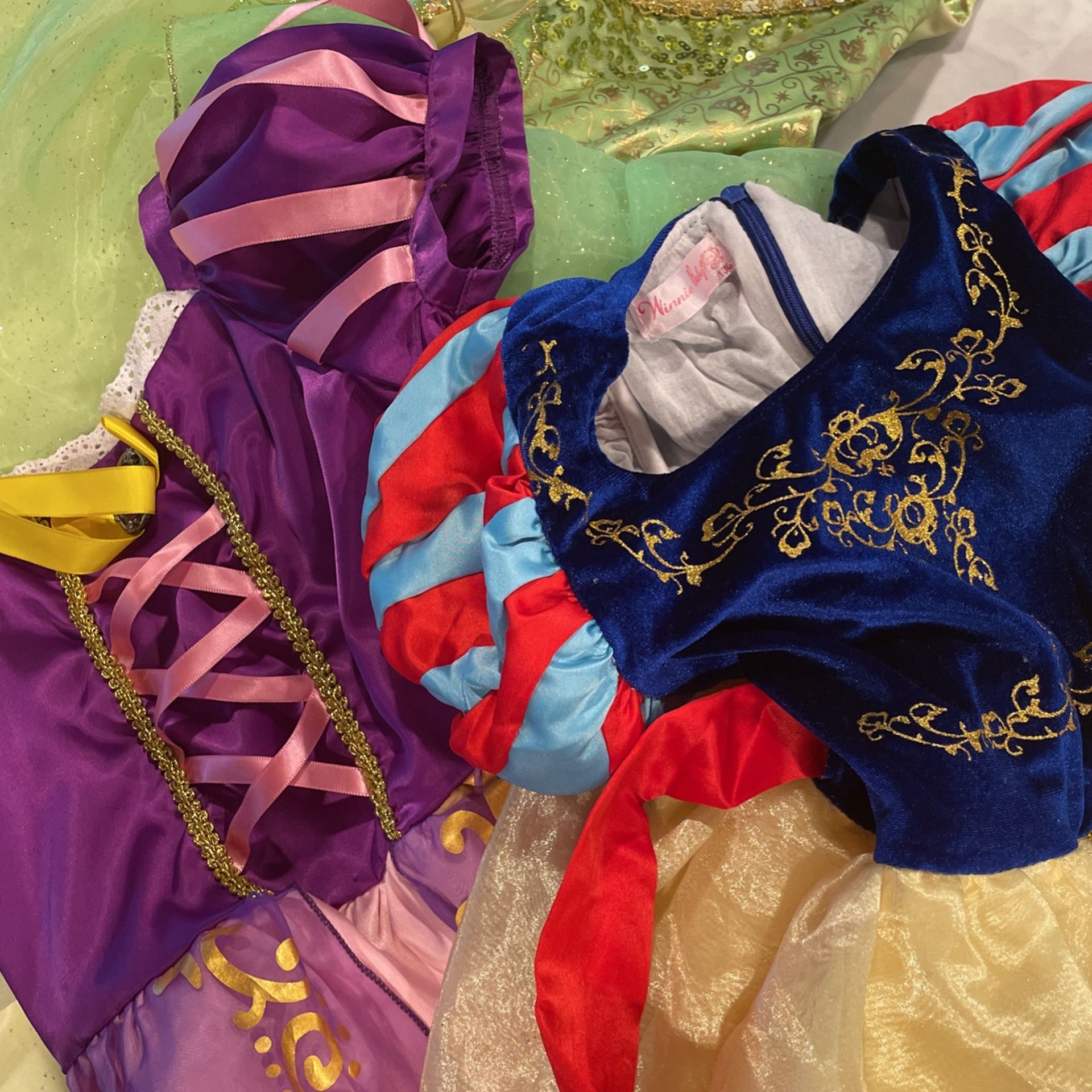 3 Costume/halloween/play Dresses 5t Or Small