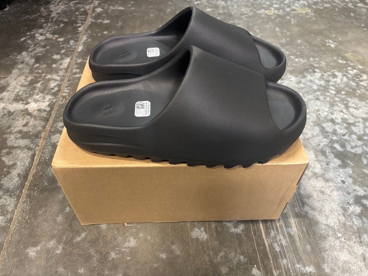 Yzy Slides Onyx Black