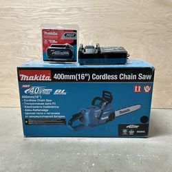 Makita 40v Chain Saw Kit 