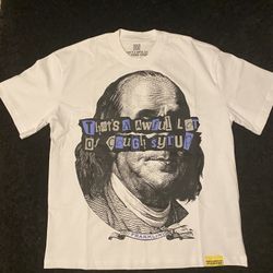 White Alocs Benji Tee Size Medium