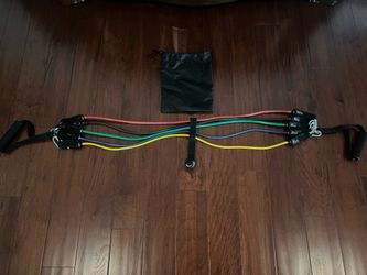 Resistance Bands Set + NEW BONA Ankle/Wrist Weights