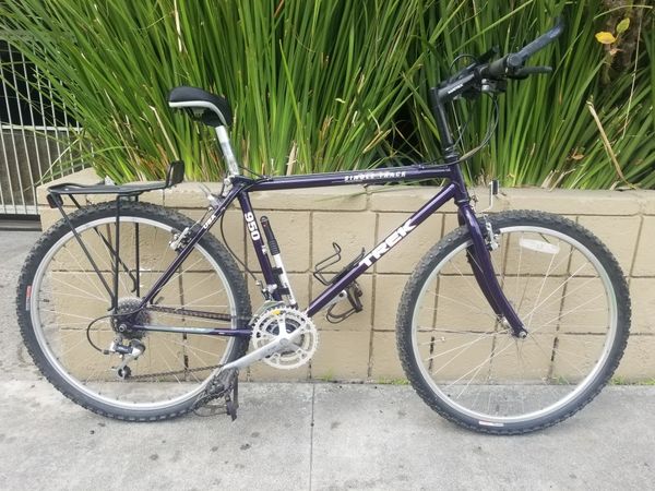trek purple road bike