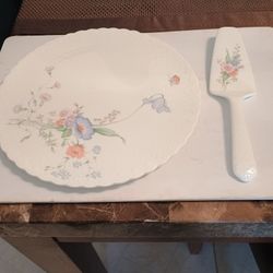 Mikasa Cake Platter and Server