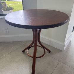 Wood Side Table
