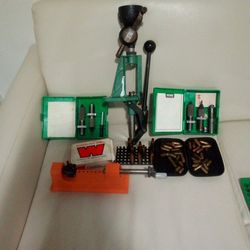 2 Bullet Press, 2 Reloading Does, Bullets And Casings