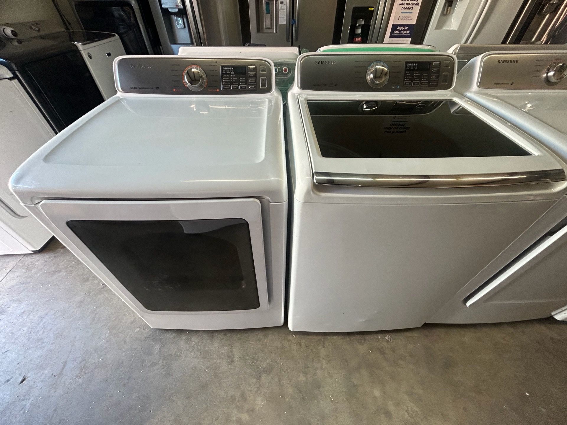 Washer and dryer