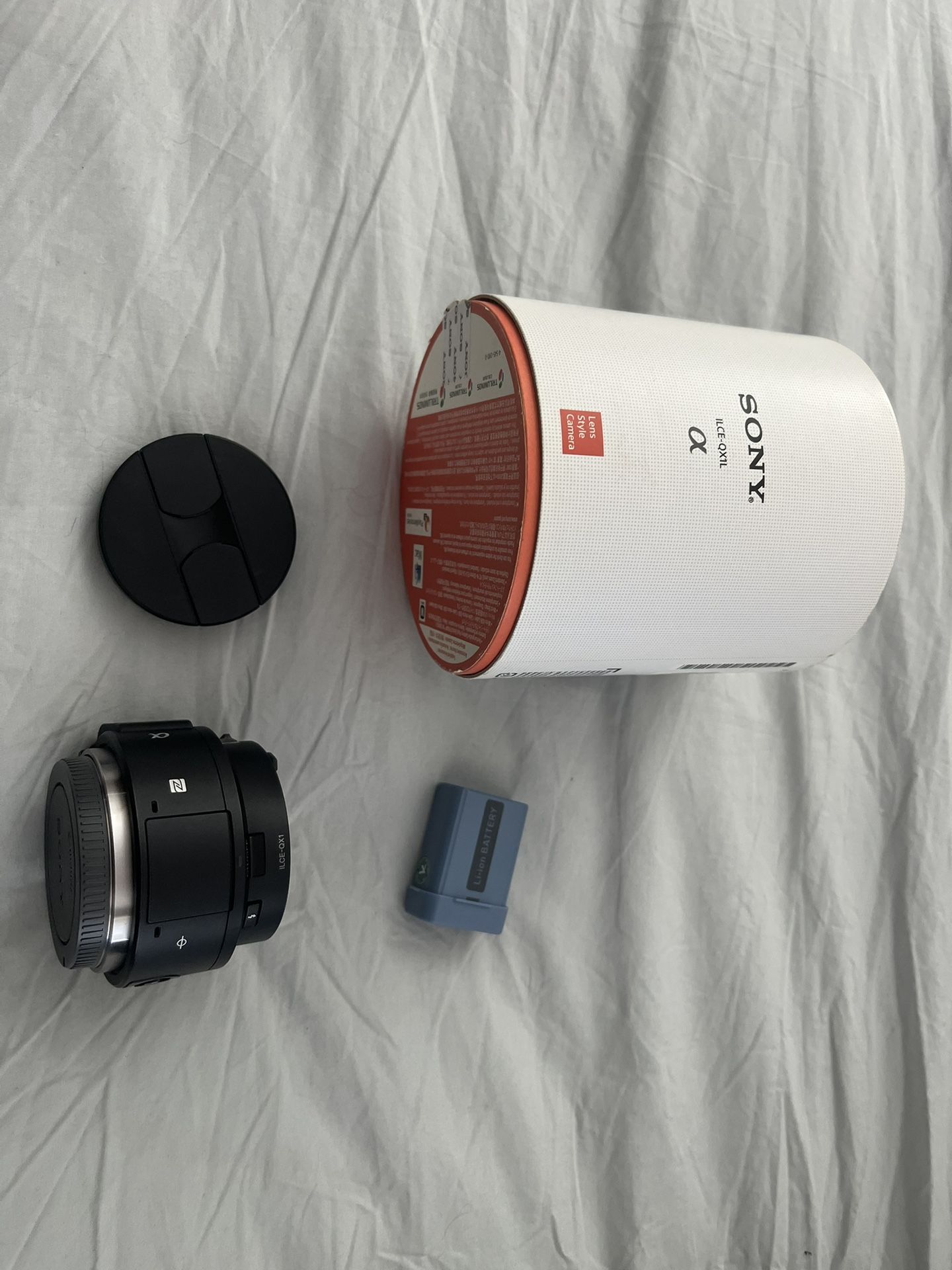 Sony ILCE-QX1 Lens-Style Camera (Good Condition) — Rare Japan Import