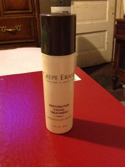 Crepe erase restorative facial treatment