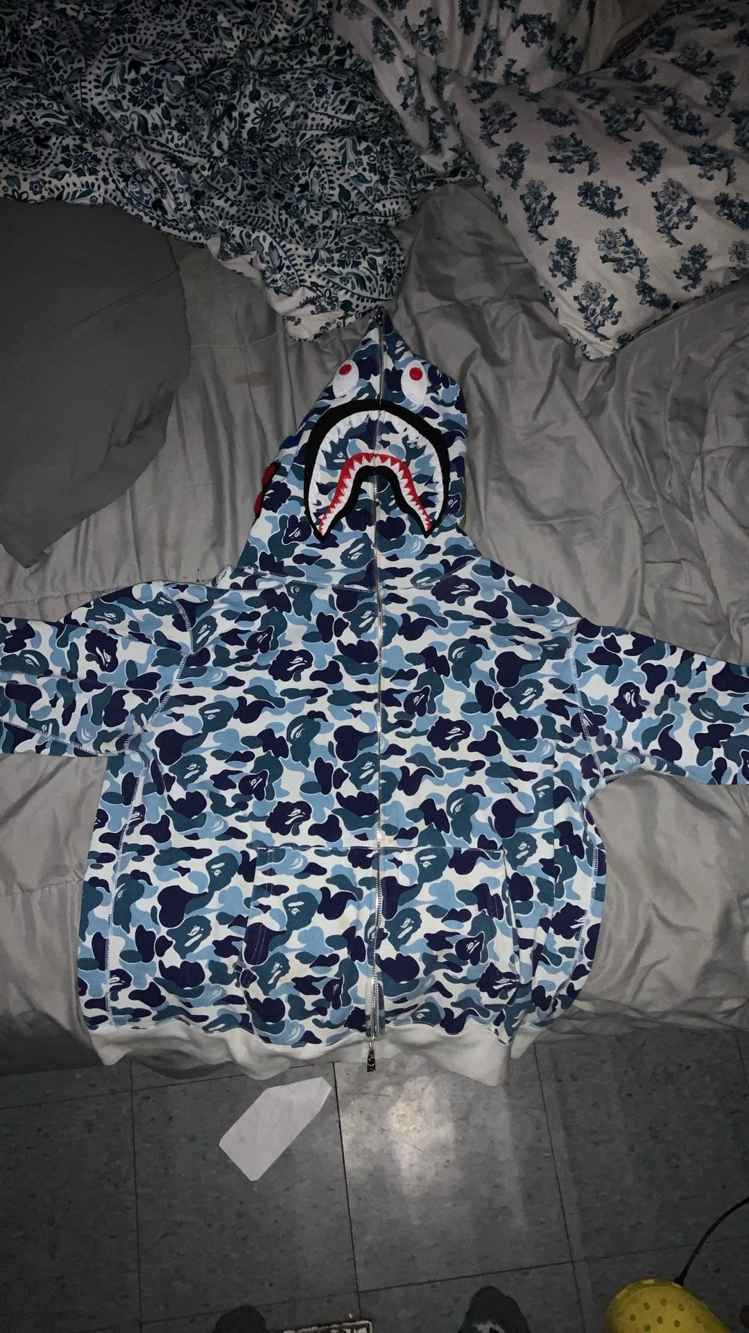 Blue Bape Hoodie