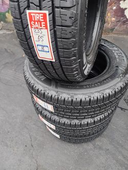 235/65R16C TIRES QTY4 SET NEW GOOD YEAR WRANGLER  WITH INSTALLATION AND BALANCE 