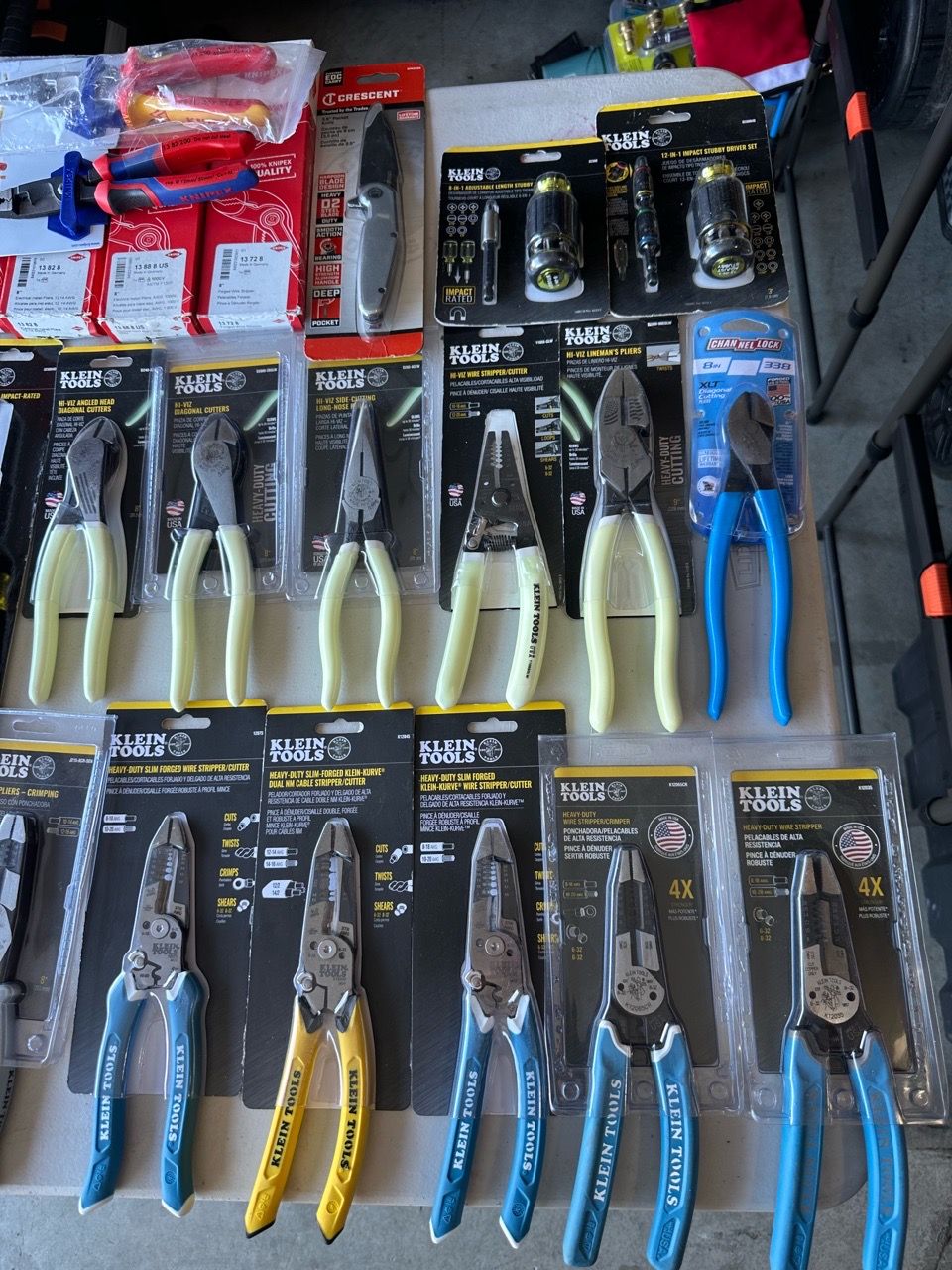 Large Lot of Klein Tools & Knipex Hand Tools for Sale in Fontana, CA ...