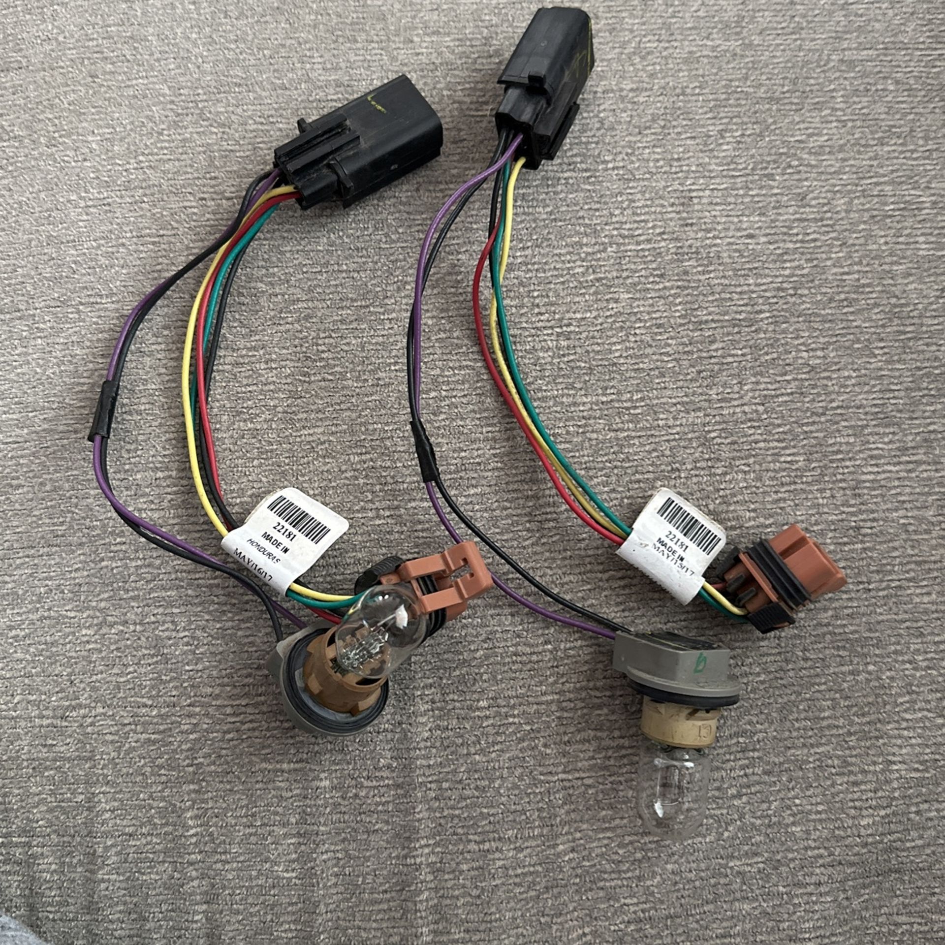 Back LED Tail Light Harness For 2017 Dodge Ram