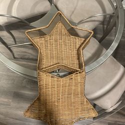 Star Basket with a lid 10 inches