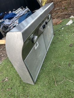 GE 36 inch range hood Stainless Steel 