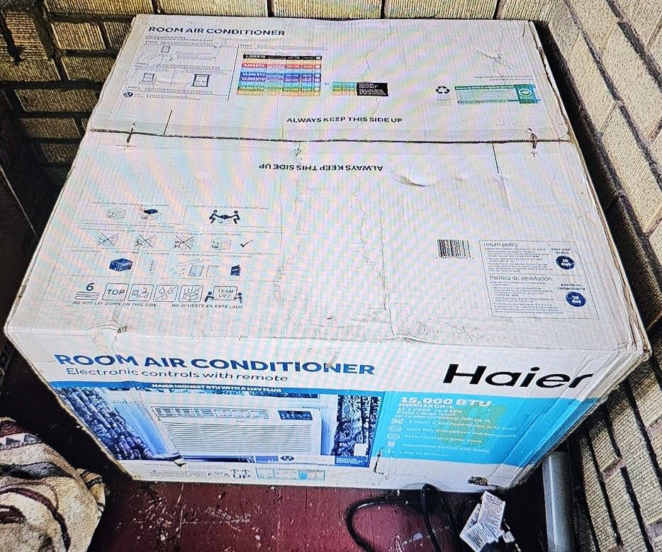 NEW! Haier 15,000 BTU Air Conditioner 11.1 CEER 115V Remote