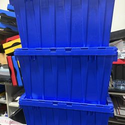 3 Storage Bins - Clean And Solid 