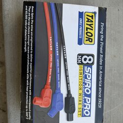 NEW Complete  spark plug wires for a big block Chevy Taylor wire set
