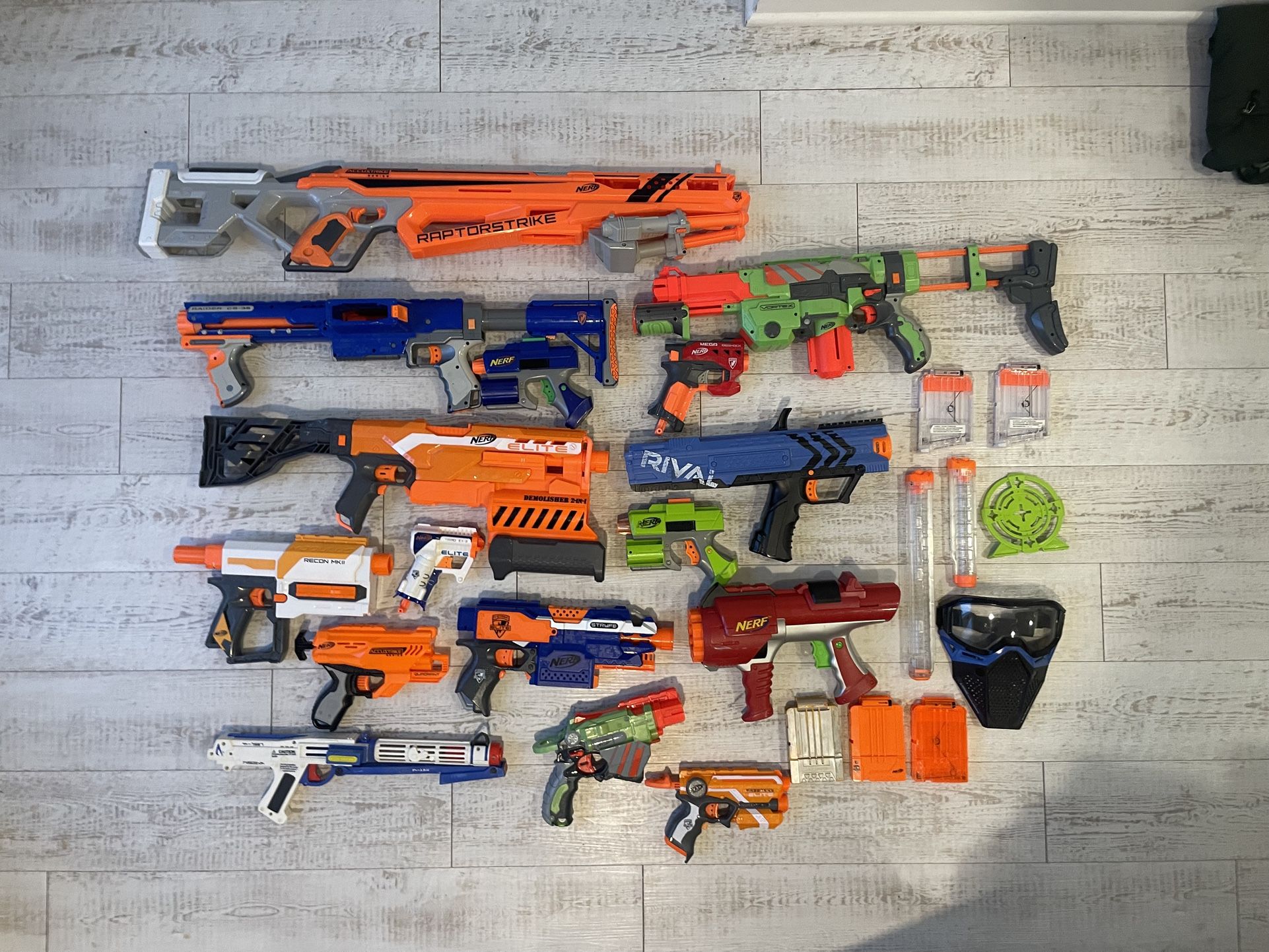 Nerf guns