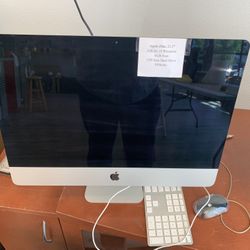 Apple iMac i5 Processor 2015 21.5” $500obo