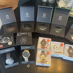 High End Watches (Were Smart Watches But Now Only Work As Watches) 
