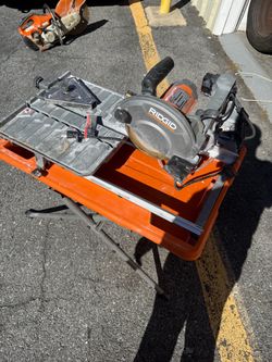 Ridgid Tile saw 7inches 9amp