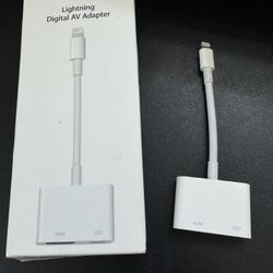 Apple Original MD826ZM - Lightning Digital A/V Adapter - White