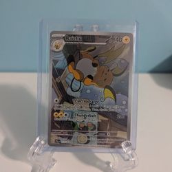 Raichu full art 211/193 pokemon card 