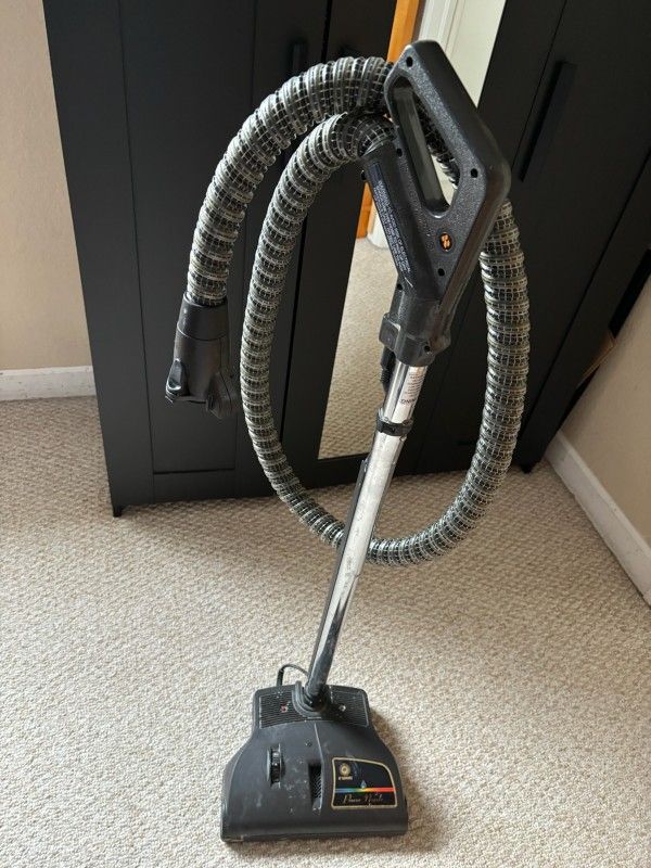 RAINBOW vacuum hose floor sweeper.