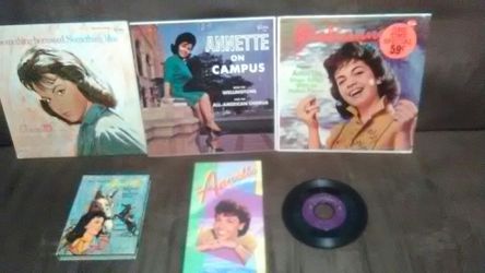 Annette funicello Disney items