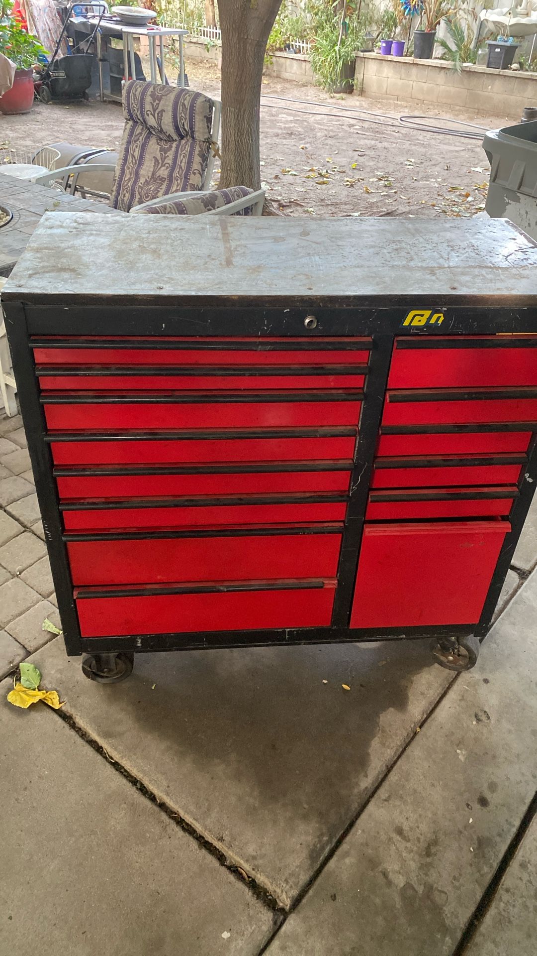 Toolbox with lots of tools