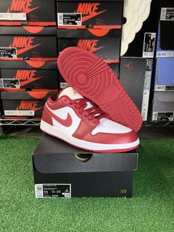 Jordan 1 Low “Cardinal Red”