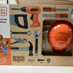 Black+Decker Junior Mega Tool Set (new)