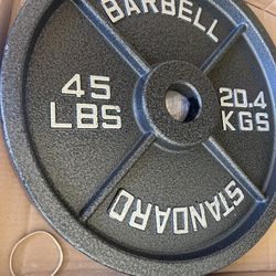 New 45 Lbs Olympic Weight (IN THE BOX)