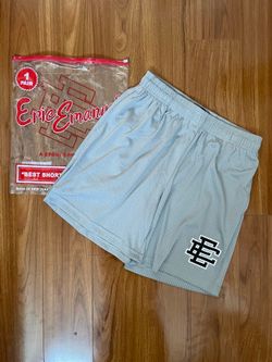 Eric Emanuel Size Medium Men’s Gray Mesh Athletic Shorts