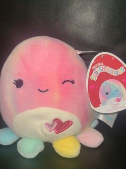Squishmallow 5" NWT Opal The Octopus 