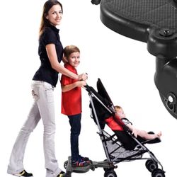 NEW New-Universal Stroller Board with Detachable Seat, 2 In 1 Sit and Stand Stroller