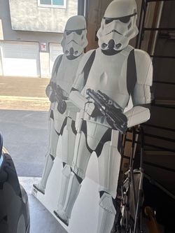 Stormtrooper life size cut out