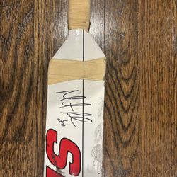 Martin Brodeur Signed game used stick