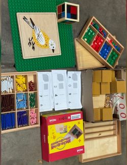 Montessori Stamp game