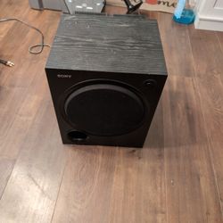 Awesome SONY SA-WMSP69 Active SUBWOOFER Only TESTED WORKING 
