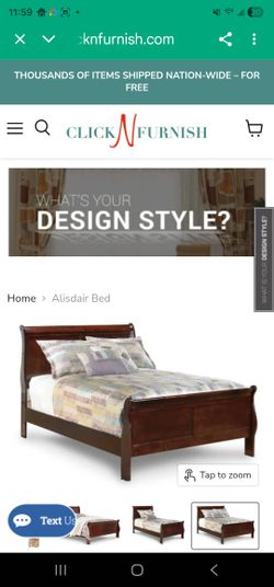 Queen Sleigh Bed