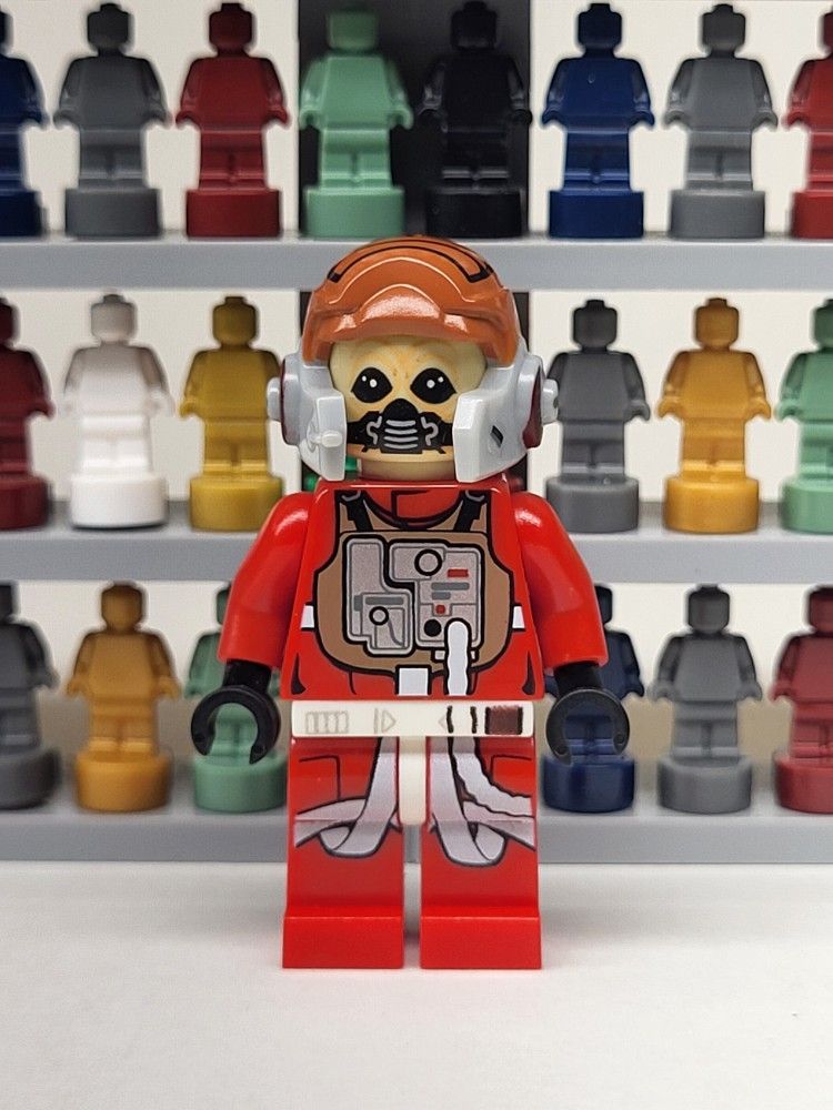 Lego Ten Numb 75050 Red Jumpsuit B-wing Star Wars Minifigure sw556