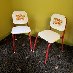 Vintage Mickey Mouse Chairs