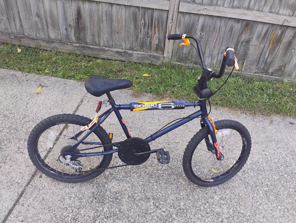 Vintage Sonic 6 Bike